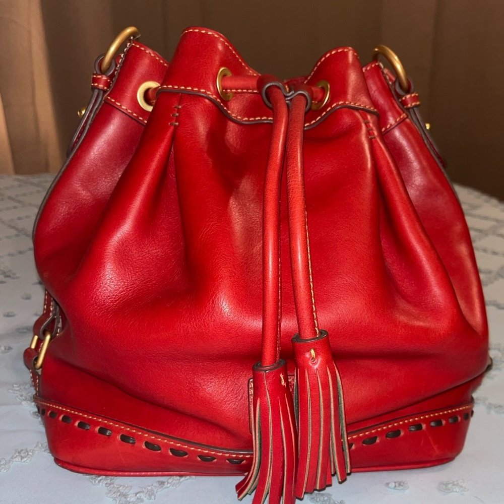 Dooney & Bourke Florentine Leather Drawstring